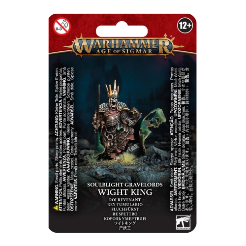 Cheap Miniature Soulblight Gravelords Wight King from Games Workshop